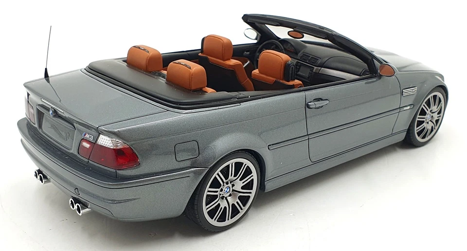 Otto Models 1/18 Scale Resin OT1006 - BMW E46 M3 Convertible - Met Grey - Image 2 of 4