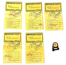 HO DETAILS WEST 106 --- BEACON  LOT OF 5 --- NIB