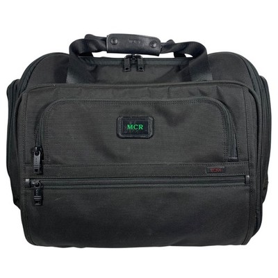 TUMI Alpha 2 Business Case Carry-On 2-Wheel Roller Expandable Handle MCR Monogra
