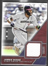 2026 Topps #MLM-JW James Wood Major League Materials Relics