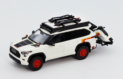 1:64 *GCD* White TOYOTA SEQUOIA TRD PRO Suv w/Accessories *NIB* | eBay