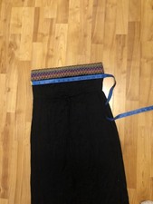 Ladies Black Strapless Maxi Dress – Size M – Very Good Condition