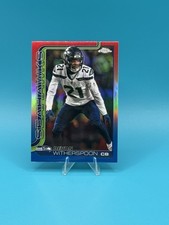 2025 Topps Chrome Football - DEVON WITHERSPOON #277 RED WHITE & BLUE