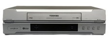 Toshiba V232UK Video Plus VHS VCR Player Recorder 1 Min Rewind V3 Silver