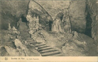 Ansichtskarte Grottes de Han La Salle Vigneron (Nr.9061) Elsass