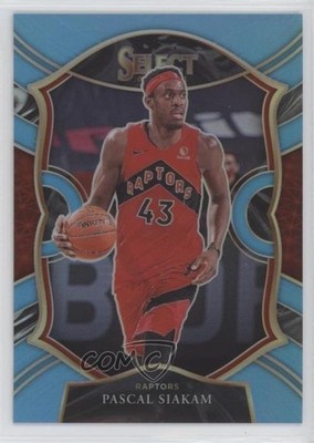 2020-21 Panini Select Concourse Light Blue Prizm 217/299 Pascal Siakam #46 6f8