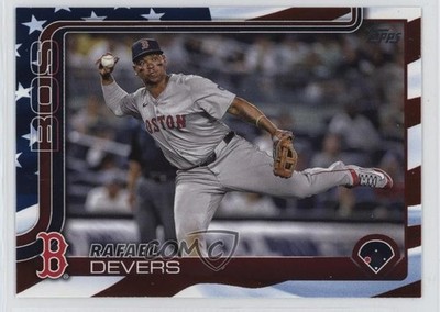 2025 Topps Series 1 Independence Day /76 Rafael Devers #285 1h0p