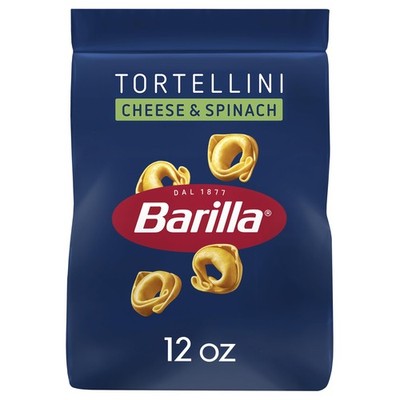 Barilla Cheese & Spinach Tortellini Pasta, 12 oz. Bag - 12 Ounce (Pack of 1)