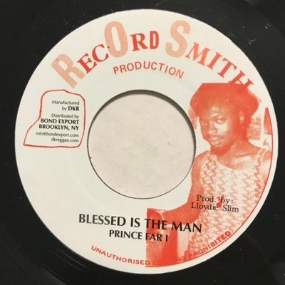 PRINCE FAR I Blessed Is The Man 7'' NEW VINYL Record Smith 
