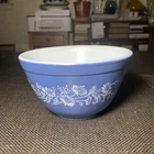 Vintage Pyrex Blue Colonial Mist Small Nesting Mixing Bowl 750ml # 401