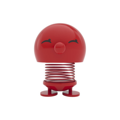 Hoptimist Bimble Kunststoff Höhe 7,6 cm Red, Freude, Geschenk, Beweglich