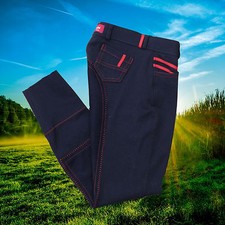 Cavallo Breeches Kids Chiara Full Seat, Navy, Cavallo Chiara, Breeches