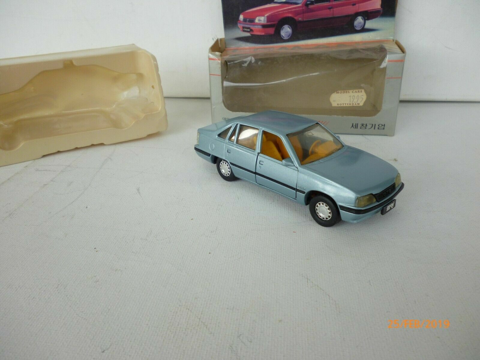 1/35 DIECAST MADE IN KOREA DEAWOO LEMANS KINGSTAR TOY MINICAR VERY RARE