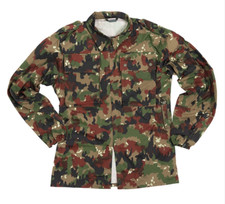 Swiss Army M83 Camo Field Jacket Alpenflage Smock Mountain Combat Uniform Shirt