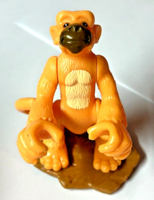Imaginext Monkey figure with rock base Fisher-Price 2.5 in 2006 VG-EX HTF!