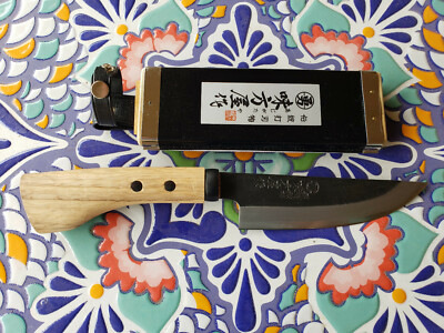 Tsukasa Hinoura Ajikataya Ken-nata Badass Indestructible Handmade Hunting Knife