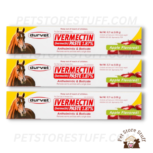 NEW 3 PACK Horse Paste Equine Dewormer 1.87 EXP 10/2025 eBay