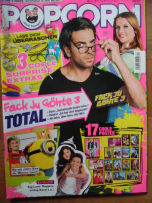 POPCORN 12 -  2017 Fack Ju Göhre Rihanna Dagi Bee Justin Bieber THOR 14 Poster