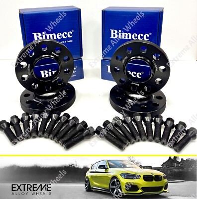 Alloy Wheel Spacers 12mm 15mm Bimecc For Bmw X3 F25 X4 F26 X6 E71 Rear 72.6