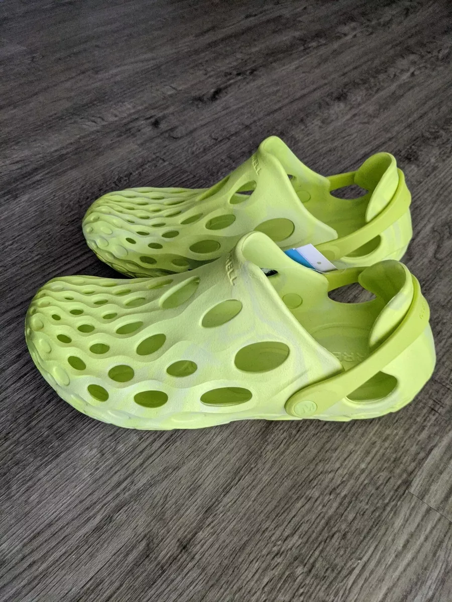 Women s Size 9 Merrell Hydro Moc Pomelo Water Shoes Crocs Volt Yellow J004244