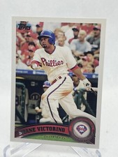 2011 Topps Shane Victorino Phillies Baseball Card 