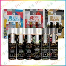 System JO Gelato Water Based Lubricant Flavored Edible Long Lasting Glide Gel