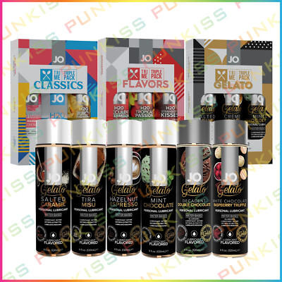 System JO Gelato Water Based Lubricant Flavored & Edible Long Lasting Glide Gel