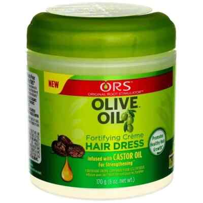 ORS Olive Oil Fortifying Crème Für Haare | 170g | Mit Olivenöl, Distelöl & Brennnessel-Extrakt