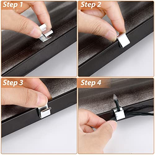 Christmas Lights Gutter Hooks Galvanized Holiday Lights Roof 14 x 11 mm