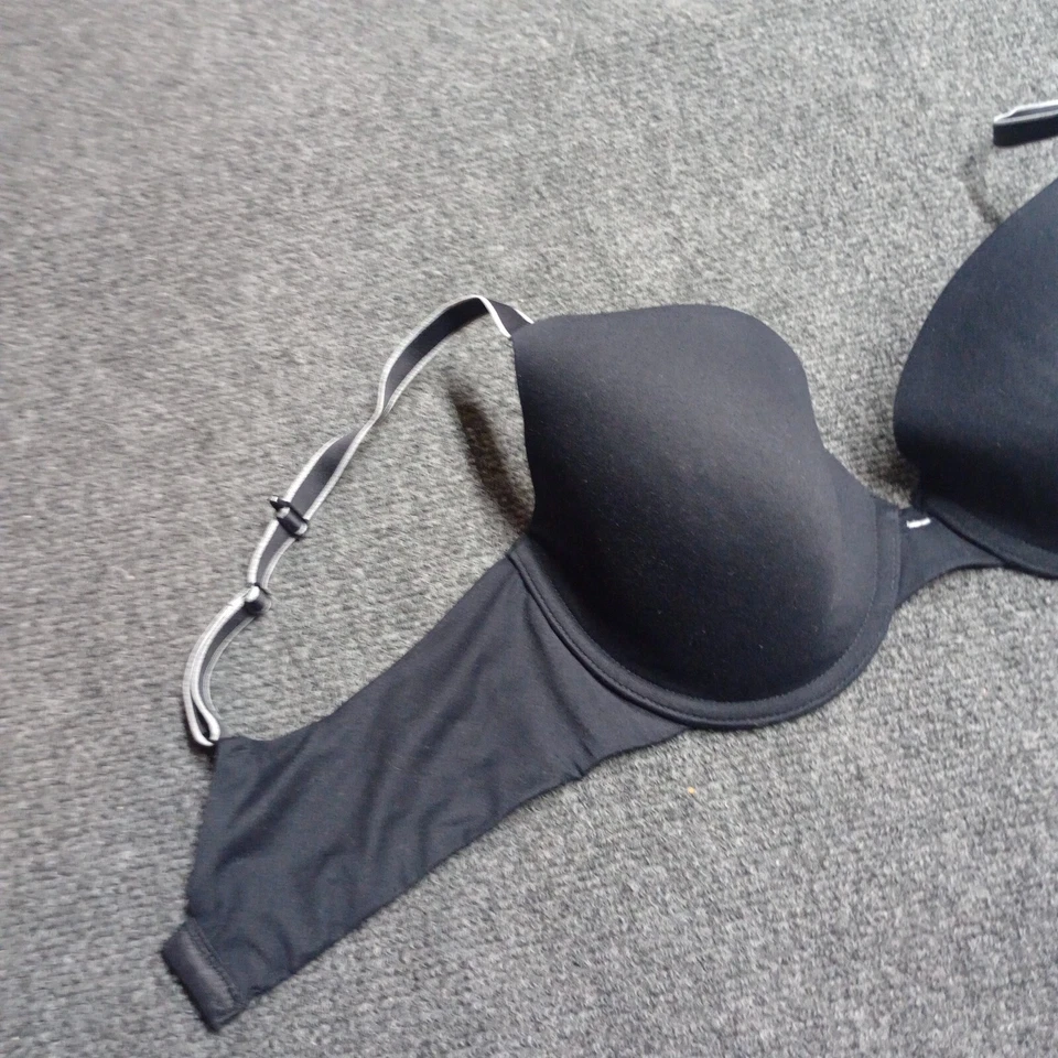 Camiseta negra con aros SO Bra para mujer 36C Foto 3 de 4