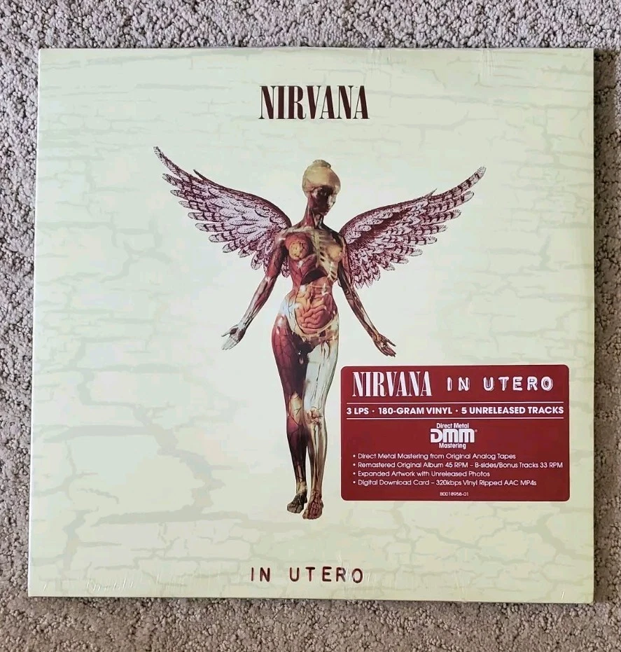 Nirvana Indiana Utero Indiana Vinyl Records for sale - eBay