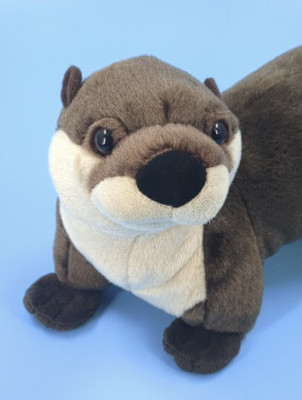 Wild Republic River Otter Brown 16'' Plush Stuffed Animal Soft Toy