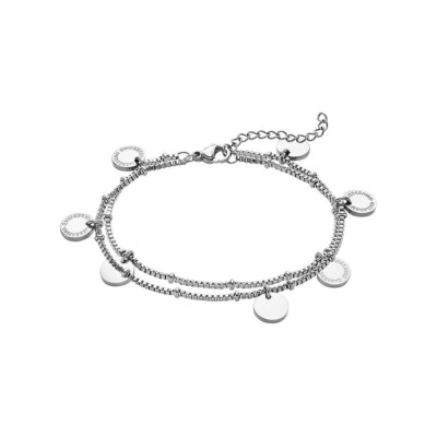 LIEBESKIND BERLIN Damen Armband aus Edelstahl 20 cm LJ-0393-B-20 Trendig & Chic