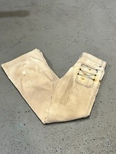 Vintage 1970s Corduroy Flared Super Wide Leg Hippie Pants Women  s Size 29  