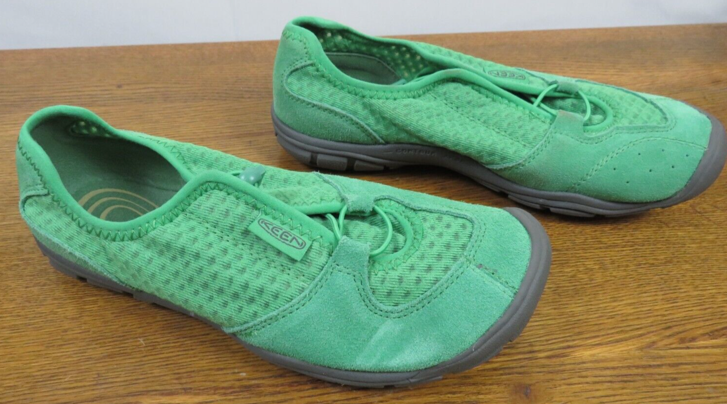 Scarpe da trekking verdi slip on Keen taglia 5 5