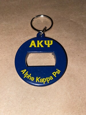 Alpha Kappa Psi Bev Key  3 in 1 Beverage Can Bottle Opener/Keyring RETIRED ITEM