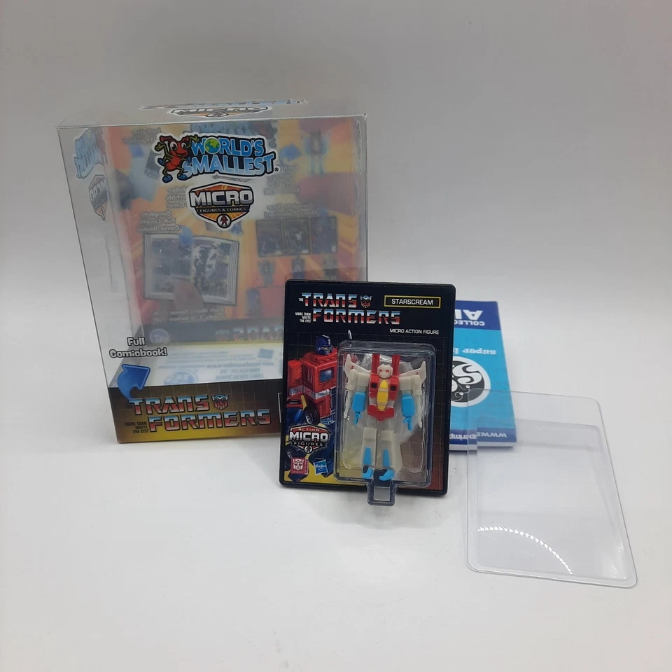 Minifigura Starscream World's Smallest Transformers 1.25" con 2.25" SIN cómic Foto 2 de 4