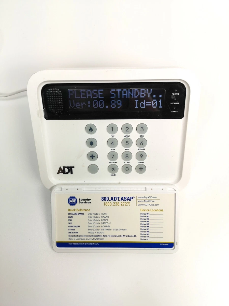 Adt Keypad Replacement