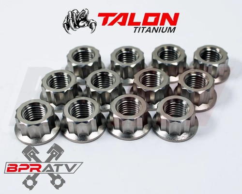 Honda TRX400EX TRX 400EX TITANIUM Lug Nut & Ti TAPERED Adapters Complete Set 16 - Picture 21 of 24