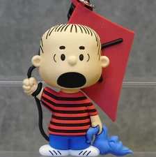 Peanuts NEW * Linus Clip * Blind Bag Snoopy Series 3 Key Chain Monogram
