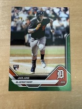 2025 MLB Topps NOW OPENING DAY OD-74 JACE JUNG DETROIT TIGERS GREEN /99