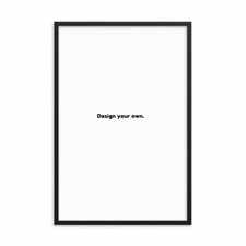 Framed poster Vertical