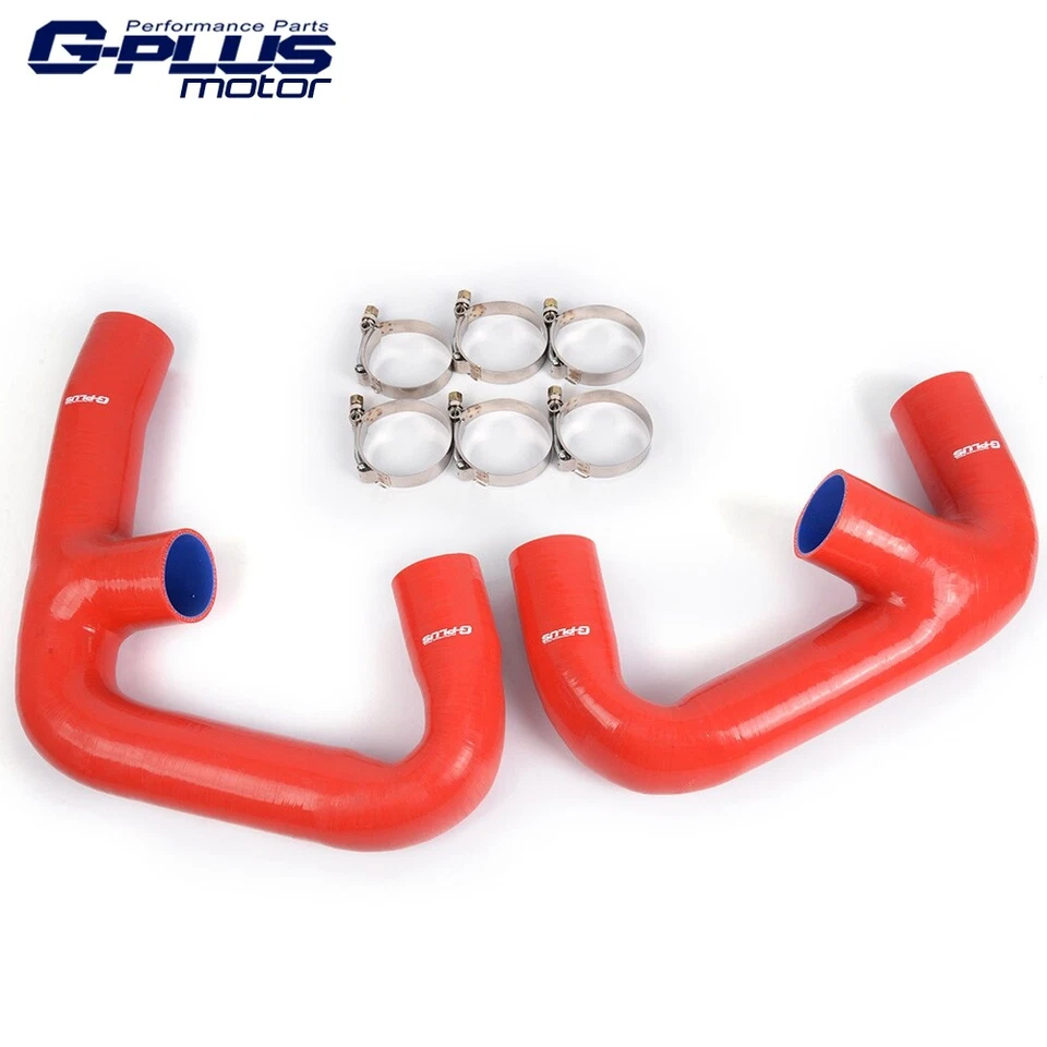 Upgrade FMIC Twin Intercooler + hose Kit Fits For Volkswagen Golf R GTI MK7 2.0T - Image 4 of 4