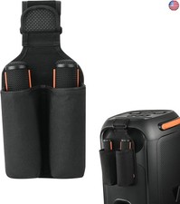 TXEsign Microphone Holder for JBL PartyBox Stage 320, Mic Hanger Storage Holder