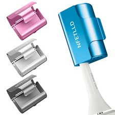 Durable Aluminum Toothbrush Cover Caps - Travel Protector Case for Electric Ma