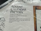 1986 Better Homes & Gardens Book Club Advent Calendar Pattern Wall Hanging #5487 — photo 4