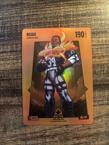 2024 Bo Jackson Battle Arena Bojax Orange Fire Founding Hero #OBF-76