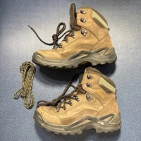 LOWA Renegade GTX Mid Gore-Tex Hiking Boots Brown Men’s US 8 Wide