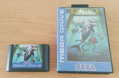 ECCO THE TIDES OF TIME SEGA MEGA DRIVE PAL OVP BOXED - NO MANUAL KEINE ANLEITUNG