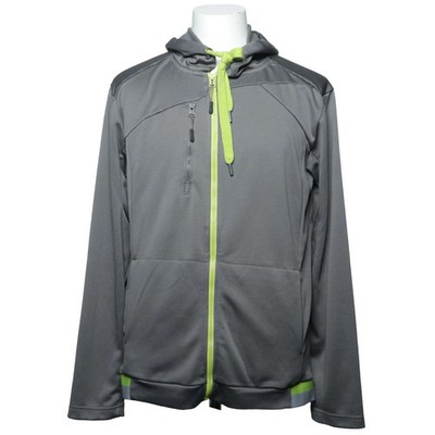 Crane, Trainingsjacke, Herren, Größe: 54, Grau/Gelb, Polyester, Sonstiges #1Yp